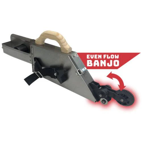 Advance Equipment Semi-Automatic Even Flow Taping Banjo w/ Corner Wheel - Image 2