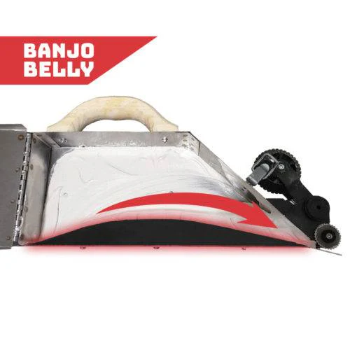 Advance Equipment Semi-Automatic Even Flow Taping Banjo w/ Corner Wheel - Image 5