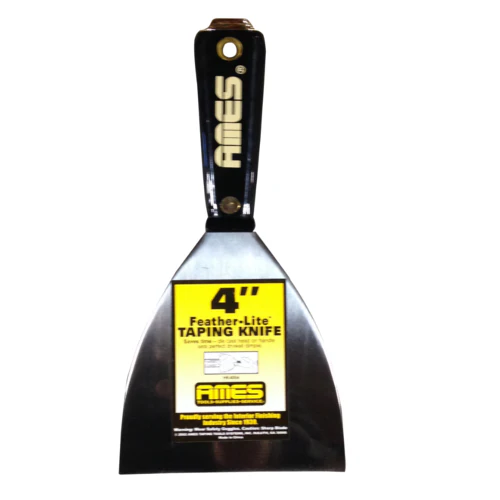AMES Stainless Steel Feather-Lite Hammer Head Taping Knife 4"