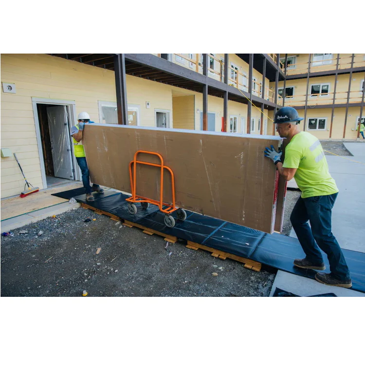 Combat Mat: A High Impact Jobsite Floor Reinforcer for Drywall Delivery - Image 5