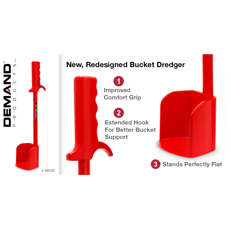 Demand Products Plastic Bucket Dredger Scoop - Image 3