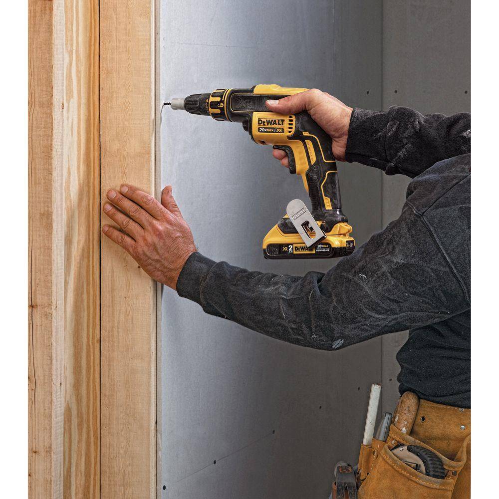 DeWalt DCK263D2 20V MAX Cordless Drywall Screwgun & Cut-Out Tool Combo Kit - Image 3
