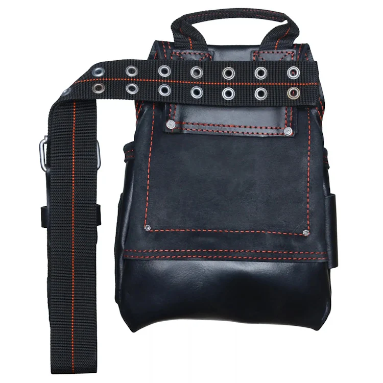 Hultafors 10 Pocket Leather Tool Pouch with Belt - Image 3