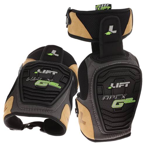 Lift Safety Apex Gel Knee Pad/ Knee Guard (One Size Fits All) - Image 3