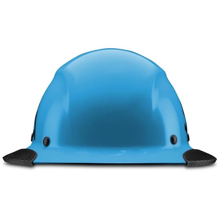 Lift Safety DAX 50/50 Carbon Fiber Full Brim Hard Hat – Black / Cyan (HDF50C-19HC) - Image 4