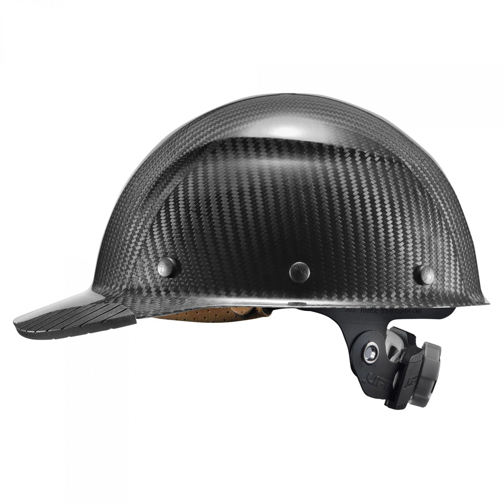 Lift Safety Dax Carbon Fiber Cap Hard Hat Gloss Black - Image 2