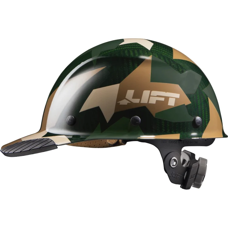Lift Safety Dax Carbon Fiber Cap Jungle Camo HDCC-20CJ - Image 2