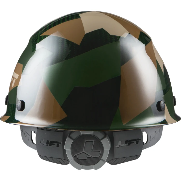Lift Safety Dax Carbon Fiber Cap Jungle Camo HDCC-20CJ - Image 3