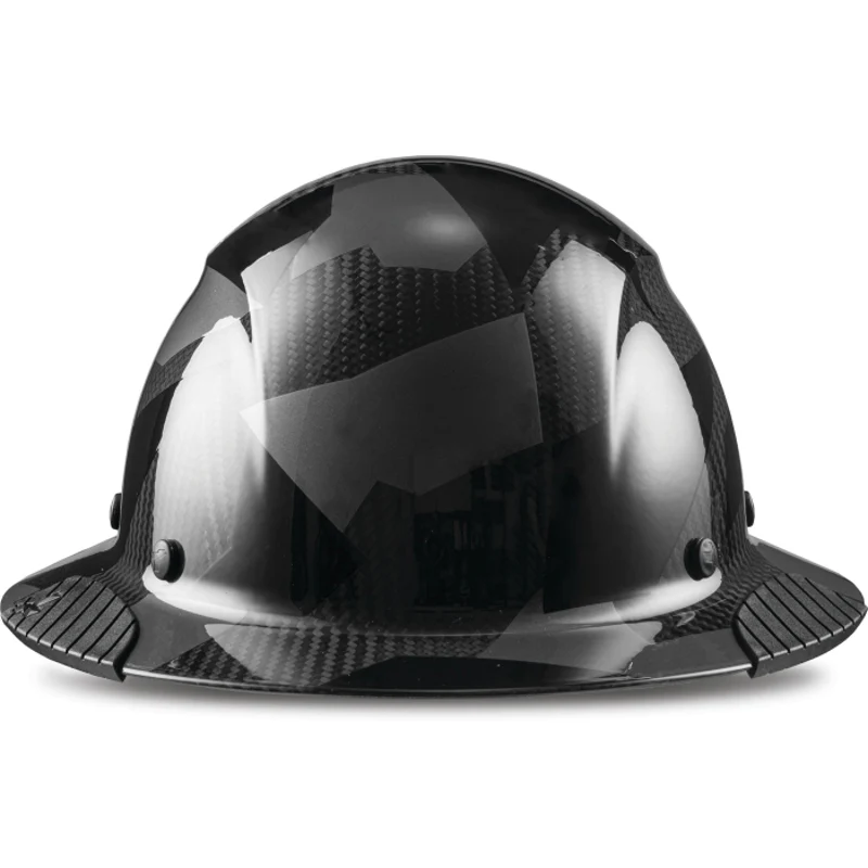 Lift Safety Dax Carbon Fiber Full Brim Hard Hat Black Camo HDC-20CK - Image 4