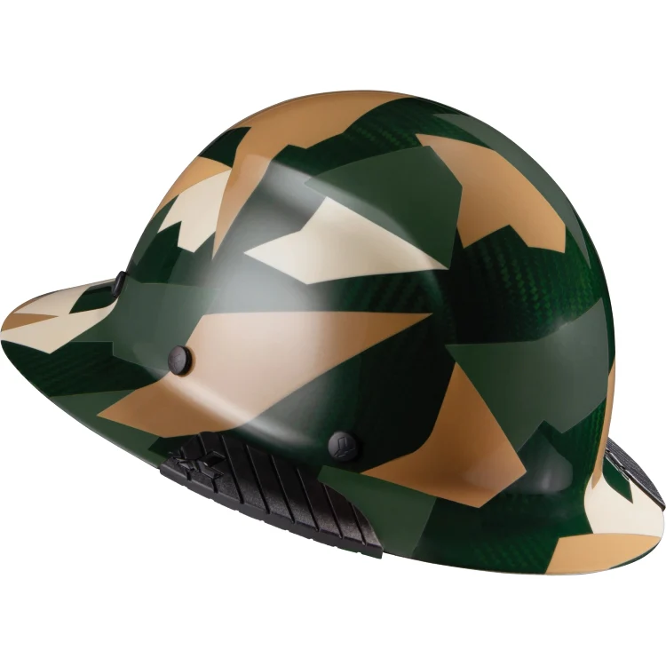 Lift Safety Dax Carbon Fiber Full Brim Hard Hat Jungle Camo HDC-20CJ