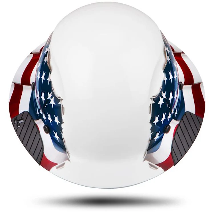 Lift Safety DAX Hard Hat – American Flag Full Brim - Image 4