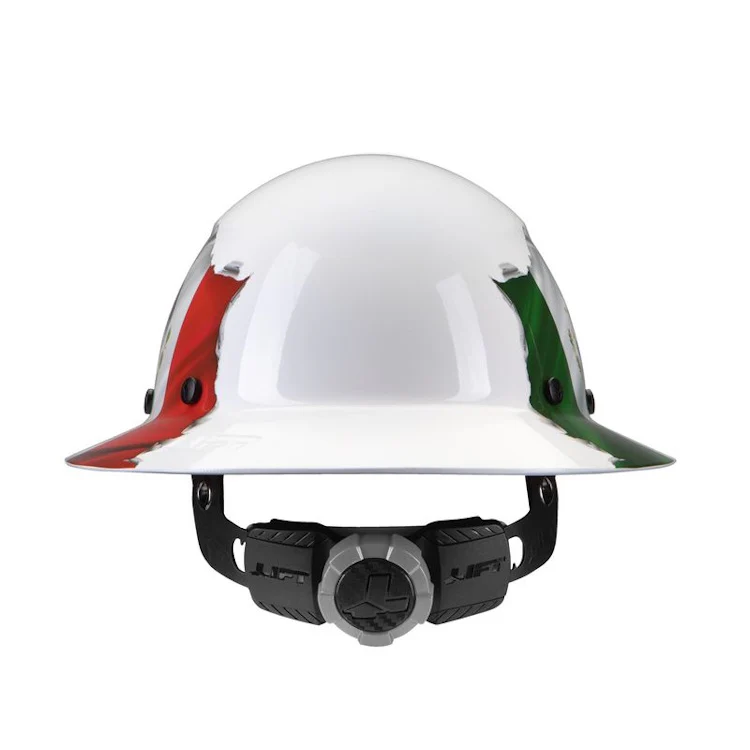 Lift Safety DAX Mexican Flag Full Brim Hard Hat - Image 3