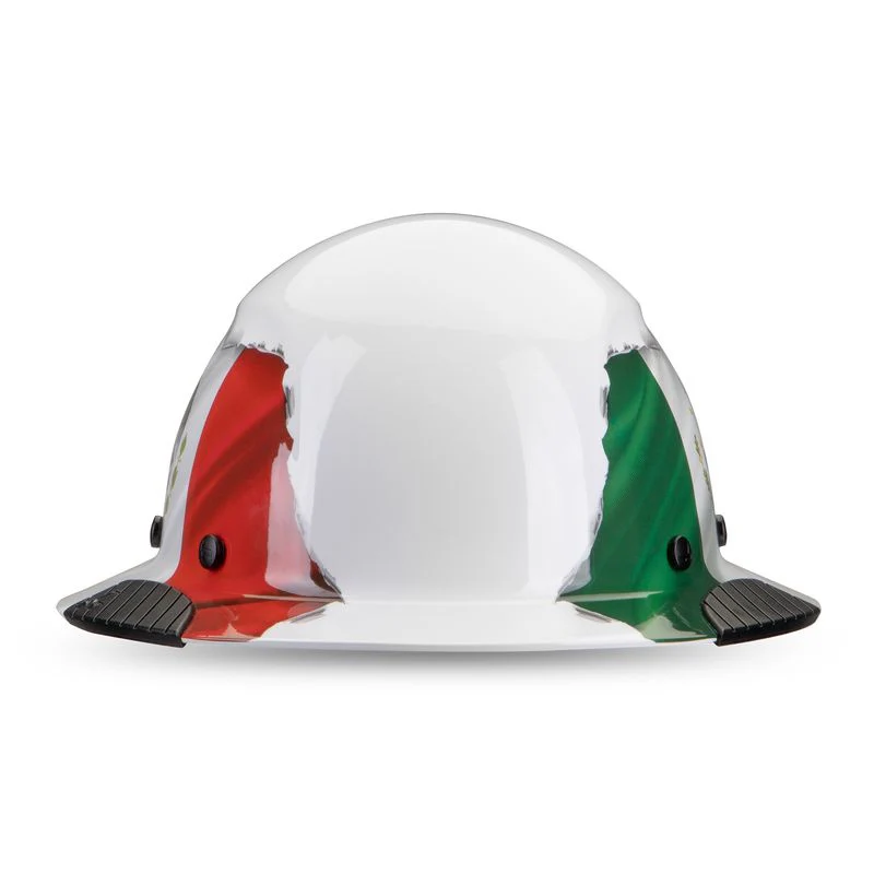Lift Safety DAX Mexican Flag Full Brim Hard Hat - Image 4