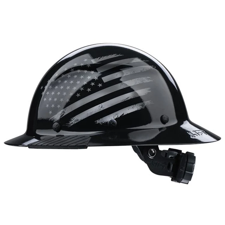 Lift Safety DAX Patriot Full Brim Hard Hat – HDF-25PRG Gloss Finish - Image 3
