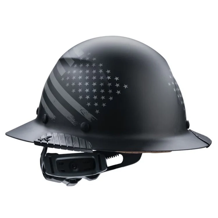 Lift Safety DAX Patriot Full Brim Hard Hat – Matte Black (HDF-25PRM) - Image 2