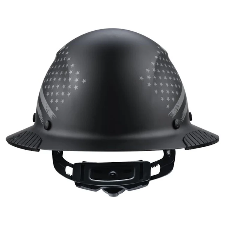 Lift Safety DAX Patriot Full Brim Hard Hat – Matte Black (HDF-25PRM) - Image 5