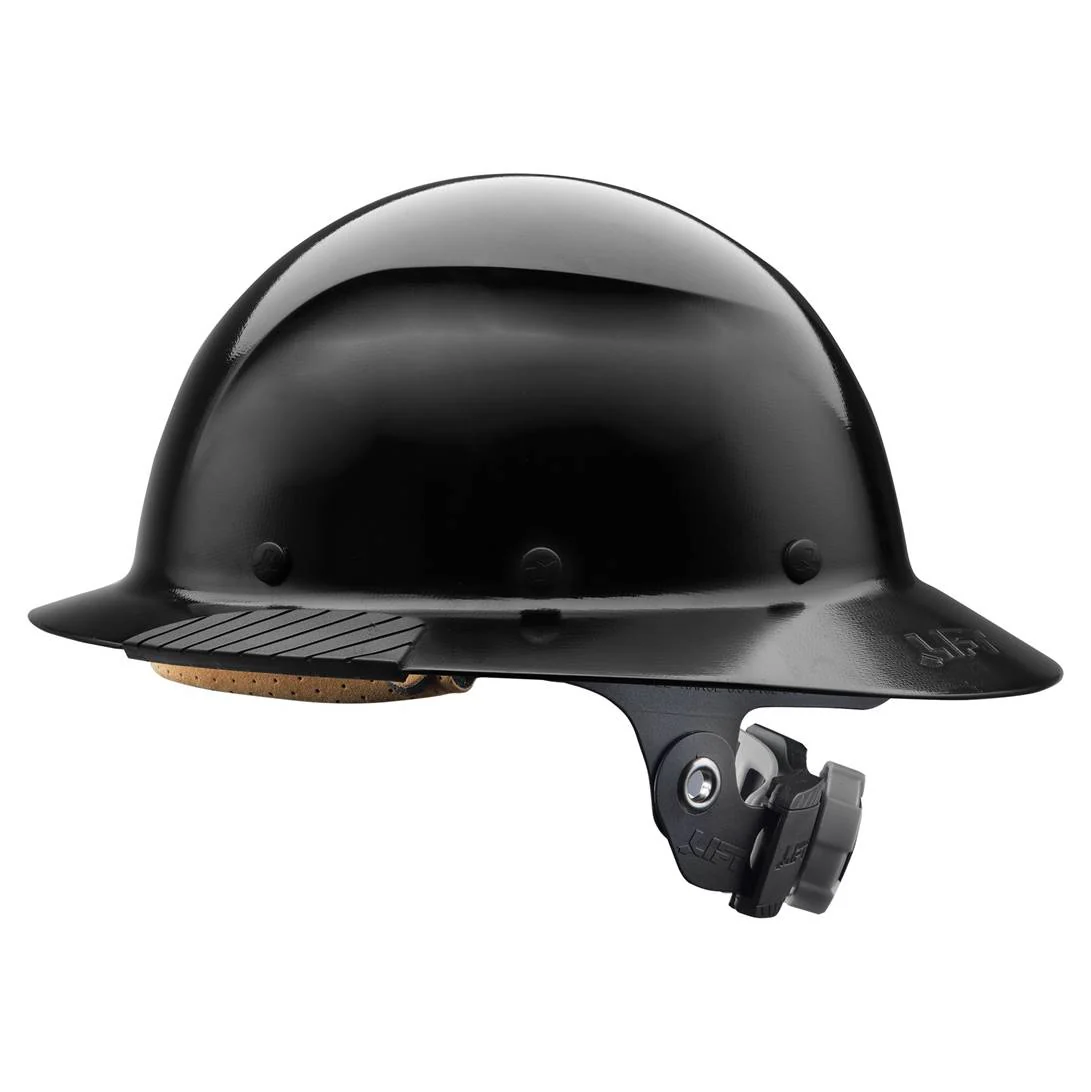 LIFT Safety HDF-15KG DAX Black, Full Brim Hard Hat - Image 3