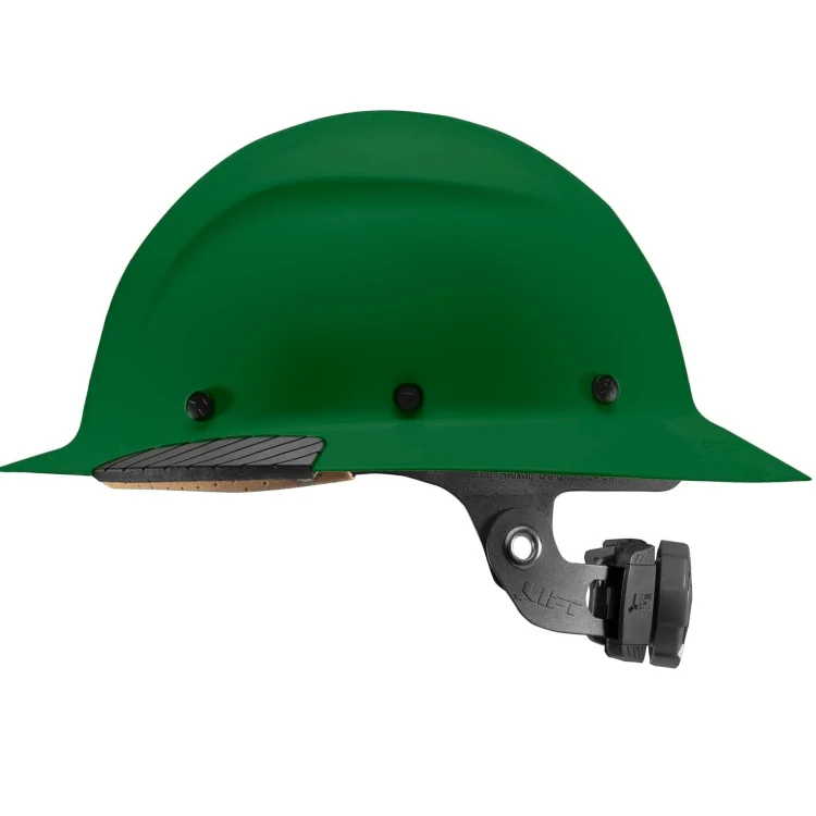 LIFT Safety HDF-19GG DAX Green, Full Brim Hard Hat - Image 2