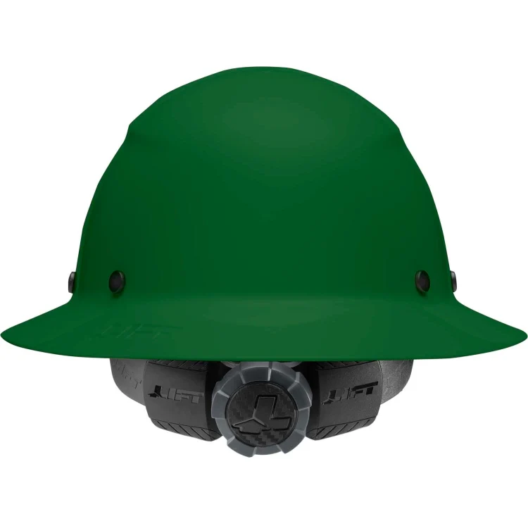 LIFT Safety HDF-19GG DAX Green, Full Brim Hard Hat - Image 4