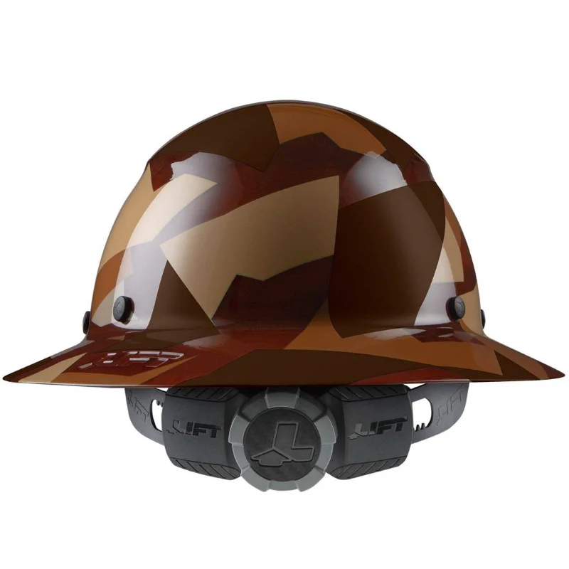 LIFT Safety HDF50-20CD DAX Desert Camo Natural, Full Brim Hard Hat- New, damaged box - Image 4