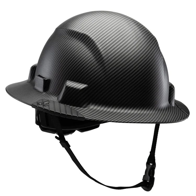 Lift Safety iDAX Full Brim Non-Vented Hard Hat- Class E, Black