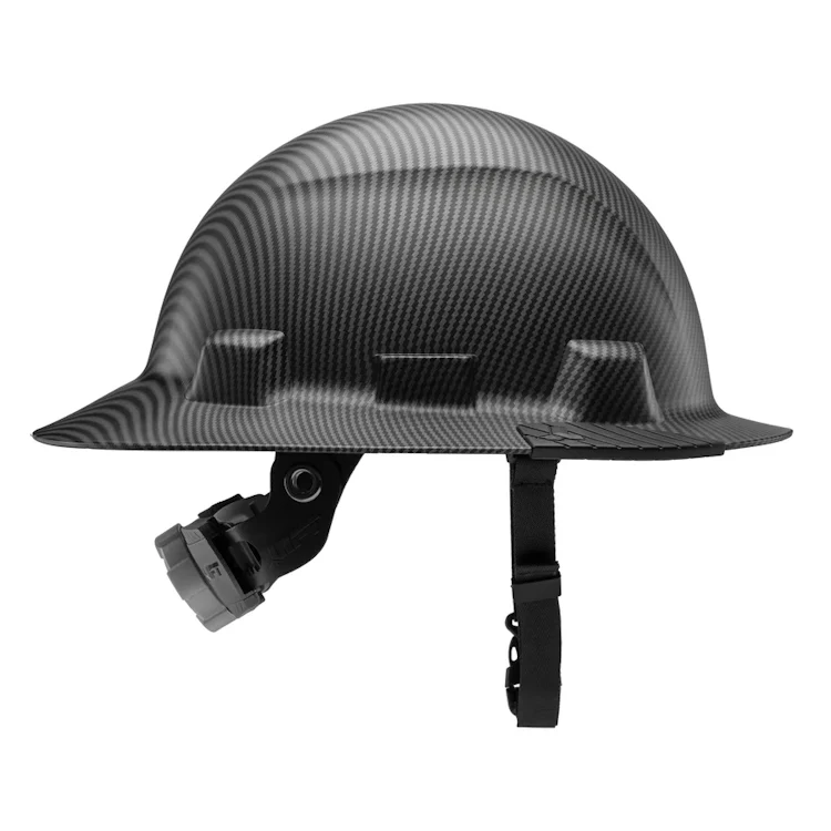 Lift Safety iDAX Full Brim Non-Vented Hard Hat- Class E, Black - Image 2