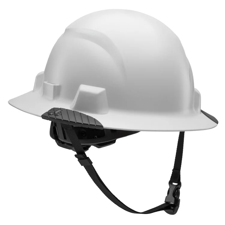 Lift Safety iDAX White Full Brim Non-Vented Hard Hat- White