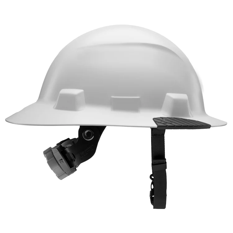 Lift Safety iDAX White Full Brim Non-Vented Hard Hat- White - Image 5