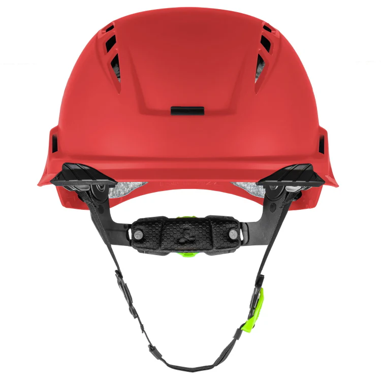 Lift Safety Radix Red Safety Vented Helmet- HRX-22RC2 - Image 2