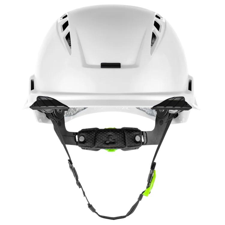 Lift Safety Radix White Safety Vented Helmet- HRX-22WX2 - Image 2