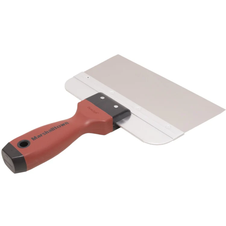 Marshalltown 10" Stainless Steel Taping Knife with DuraSoft Handle - Image 3