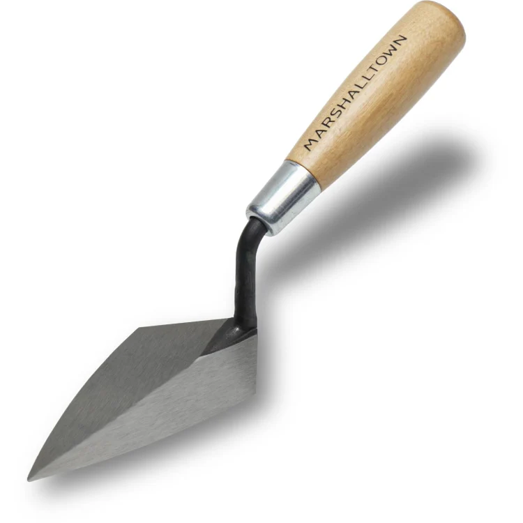 Marshalltown 11124 Pointing Trowel with Wooden Handle 5 x 2 ½