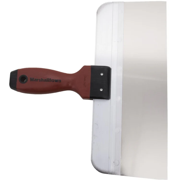 Marshalltown 12" Stainless Steel Taping Knife with DuraSoft Handle 3512SD - Image 4