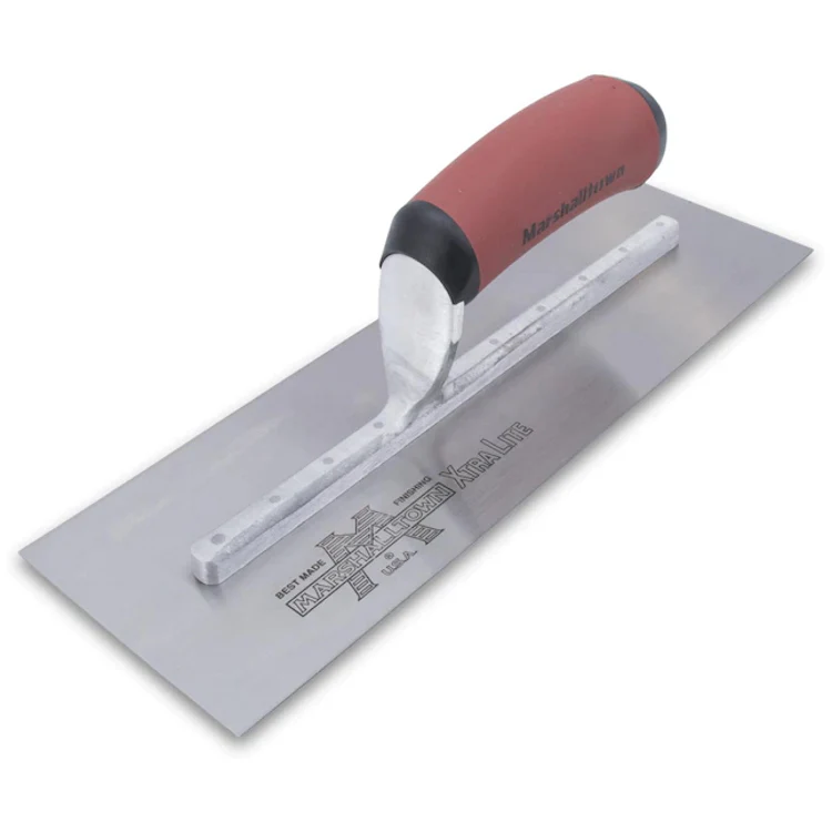 Marshalltown 13 X 5 Finishing Trowel w/ Curved DuraSoft Handle 12135