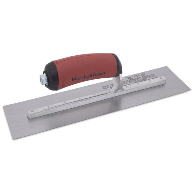 Marshalltown 13 X 5 Finishing Trowel w/ Curved DuraSoft Handle 12135 - Image 3