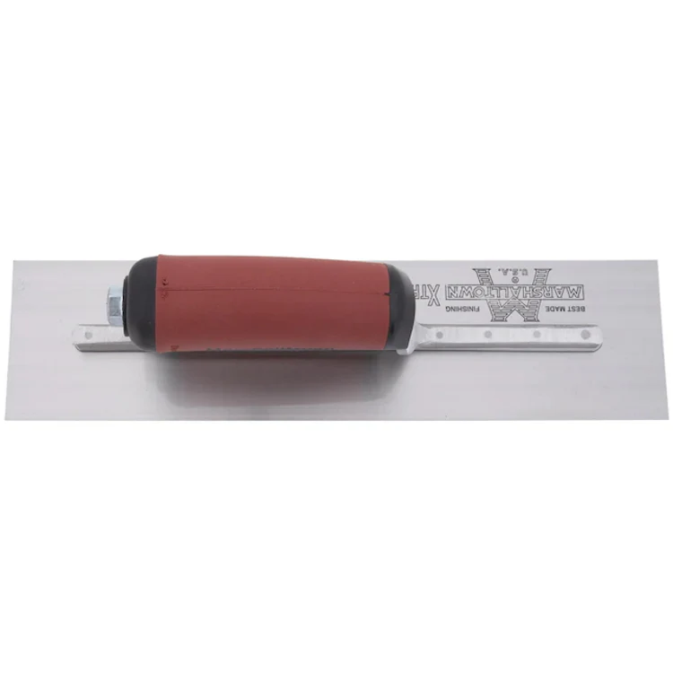 Marshalltown 13 X 5 Finishing Trowel w/ Curved DuraSoft Handle 12135 - Image 4