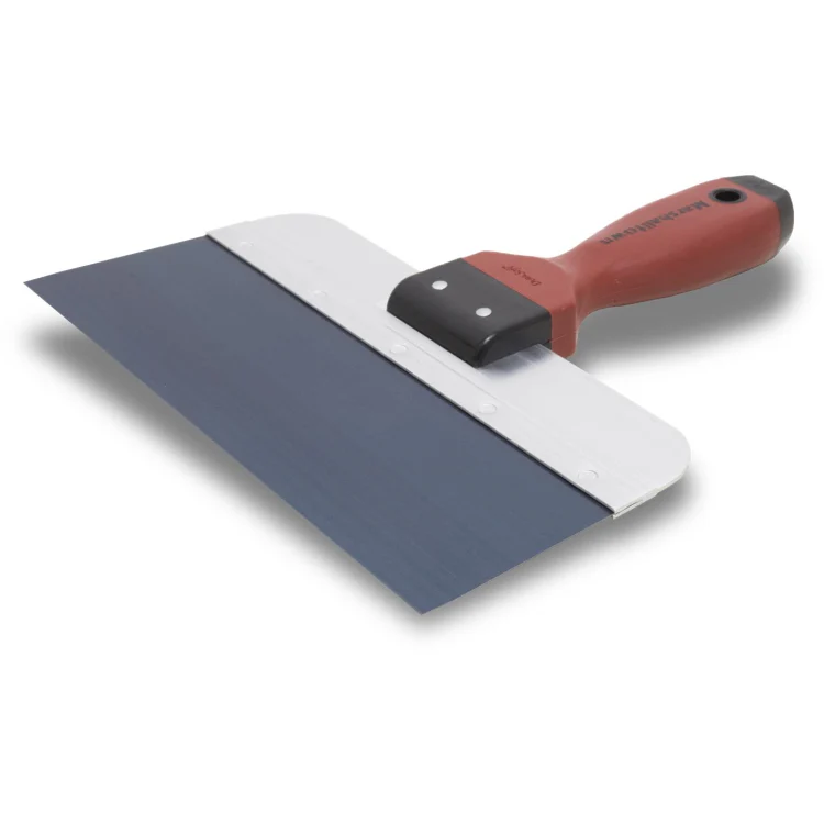 Marshalltown 3510D 10" Blue Steel Taping Knife with DuraSoft Handle - Image 3