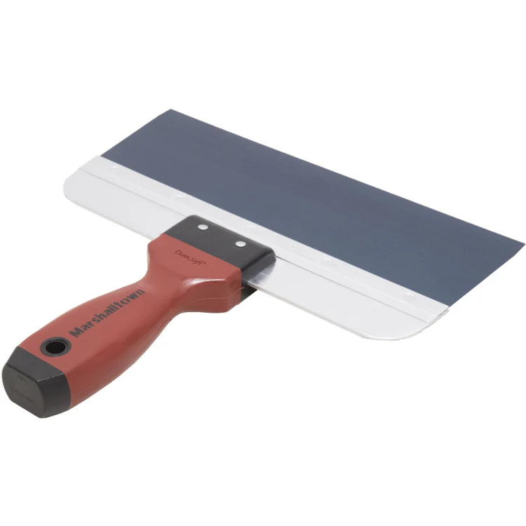 Marshalltown 3510D 10" Blue Steel Taping Knife with DuraSoft Handle - Image 4