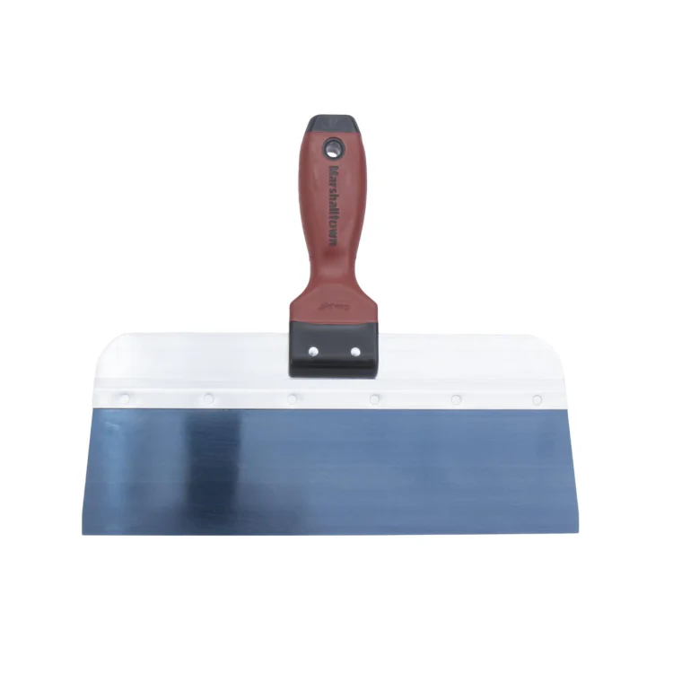 Marshalltown 3512D 12" Blue Steel Taping Knife with DuraSoft Handle - Image 3