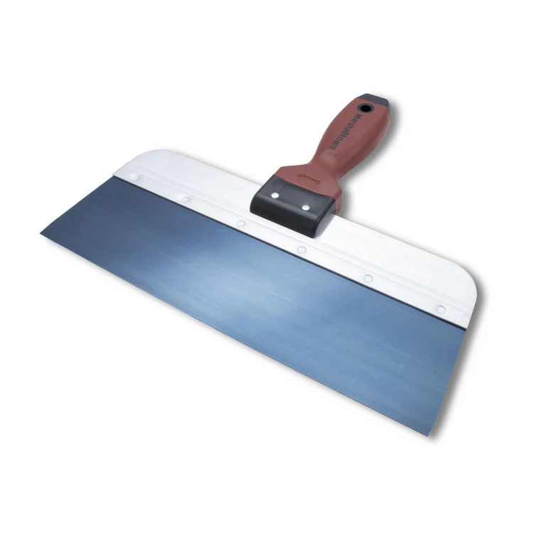 Marshalltown 3512D 12" Blue Steel Taping Knife with DuraSoft Handle - Image 4