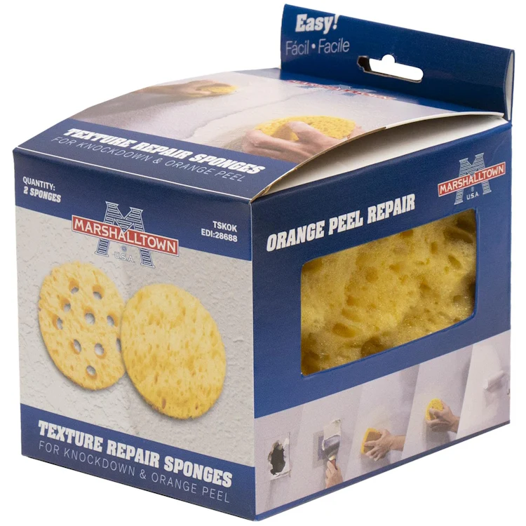 Marshalltown Texture Repair Sponge Kit - Knockdown and Orange Peel - Image 2