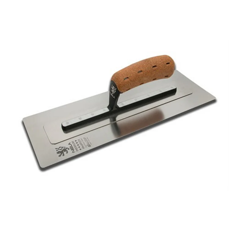 NELA 12" X 4.9" MediFLEX Finishing Trowel with Cork Handle - Image 3