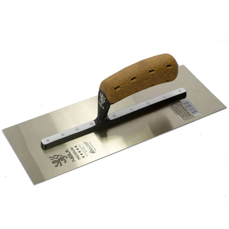 NELA Premium Chrome Steel 16" X 4.75" Smoothing Trowel