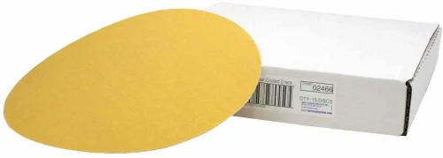 Norton 9" Hook and Loop Sanding Disc - 220 Grit- 15 Pack - Image 3