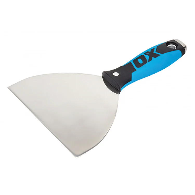 Ox 6", 12" Finishing Knife Kit w/ 12" Mud Pan - Image 4