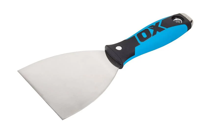 Ox Pro Stainless Steel Joint Putty Knives (1-1/4", 2", 3",4",5",6") - Image 3