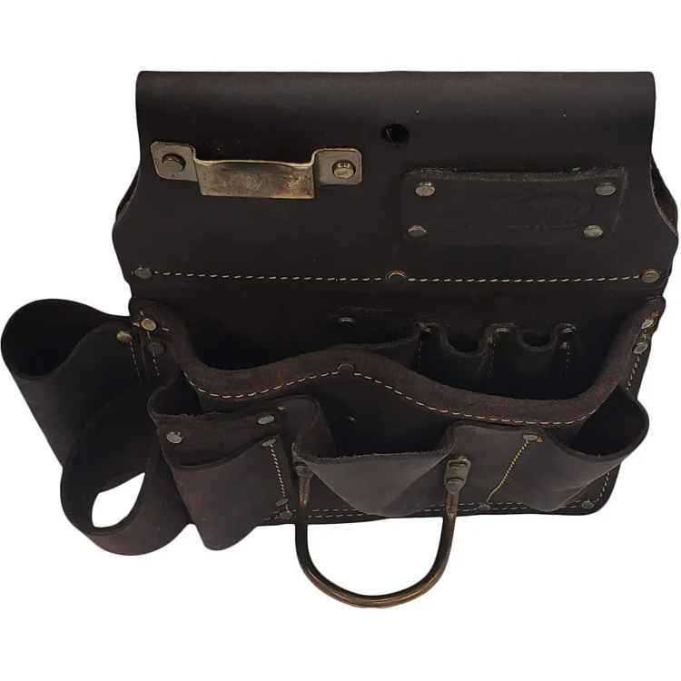 Ox Pro OX-P263801 Oil-Tanned Leather Drywall Tool Pouch - Image 3