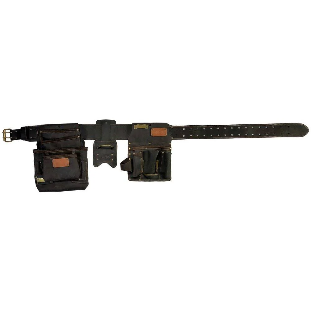 Ox Pro OX-P263804 4-Piece Oil-Tanned Leather Drywaller’s Rig - Image 2