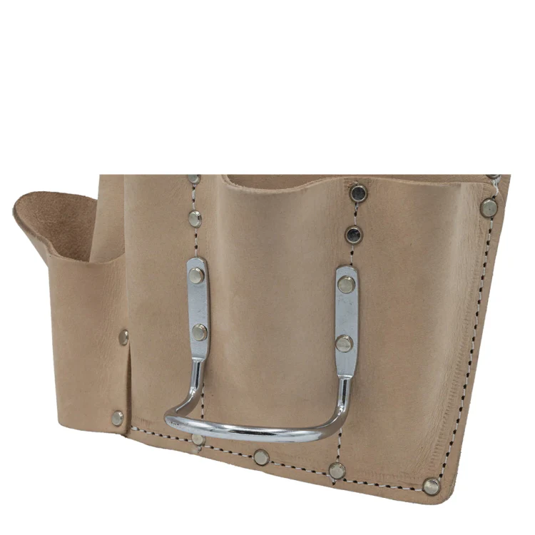 Ox Tools Trade Series 7 Pocket Drywall Tool Pouch, Suede Leather - Image 4