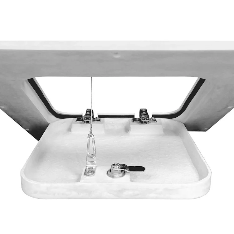 Stealth Hinged Access Panel with Key Latch – 16" x 16" - Image 4